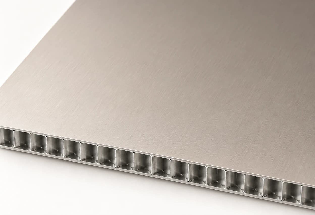 Aluminium Honeycomb Panel — Product close-up