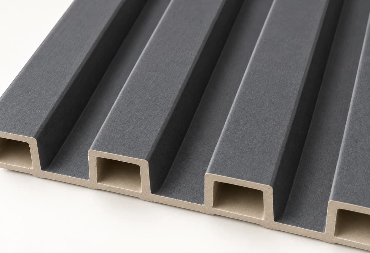 WPC Fluted Panel — Product close-up