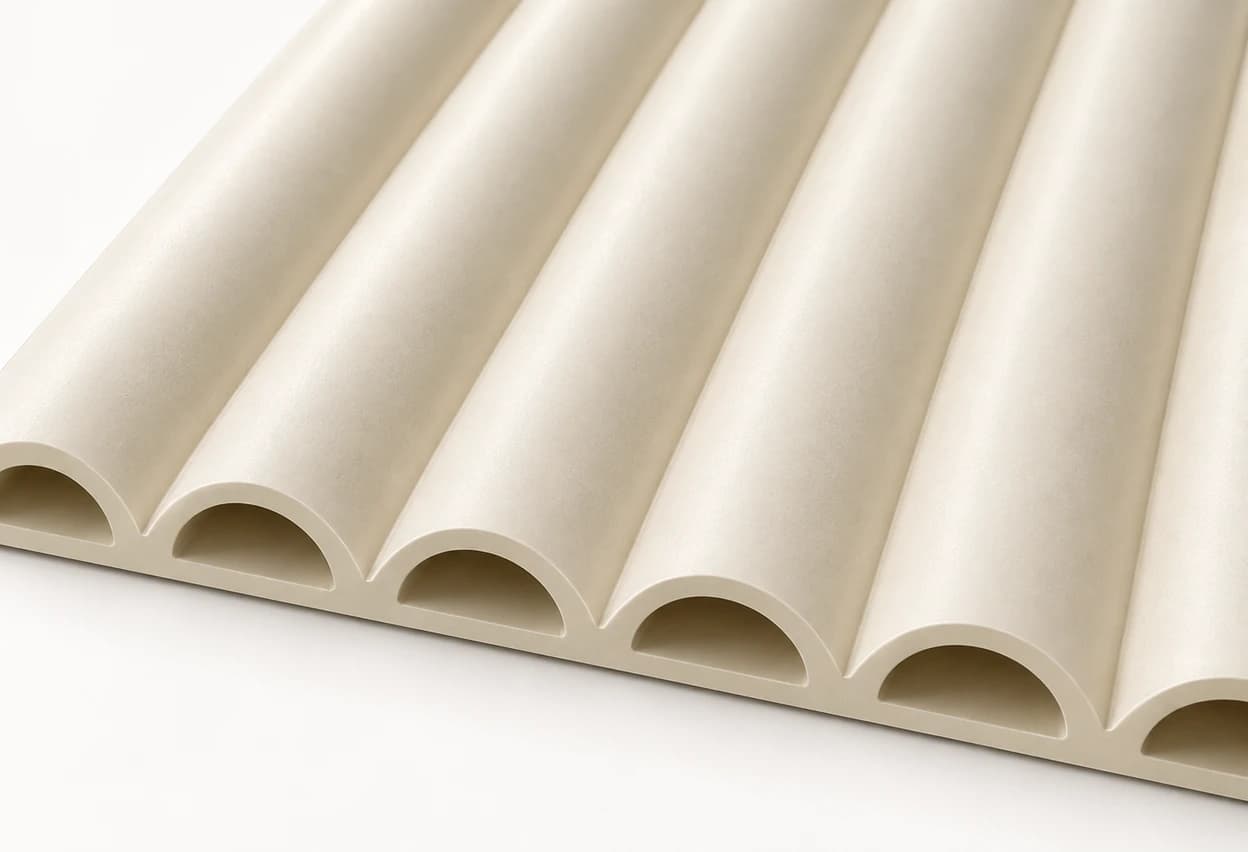 Half-Round Fluted Panel — Product close-up