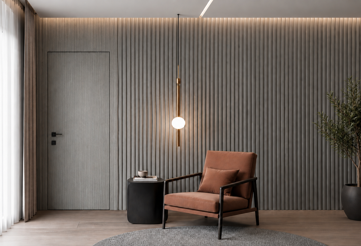 WPC Fluted Panel — Application inspiration