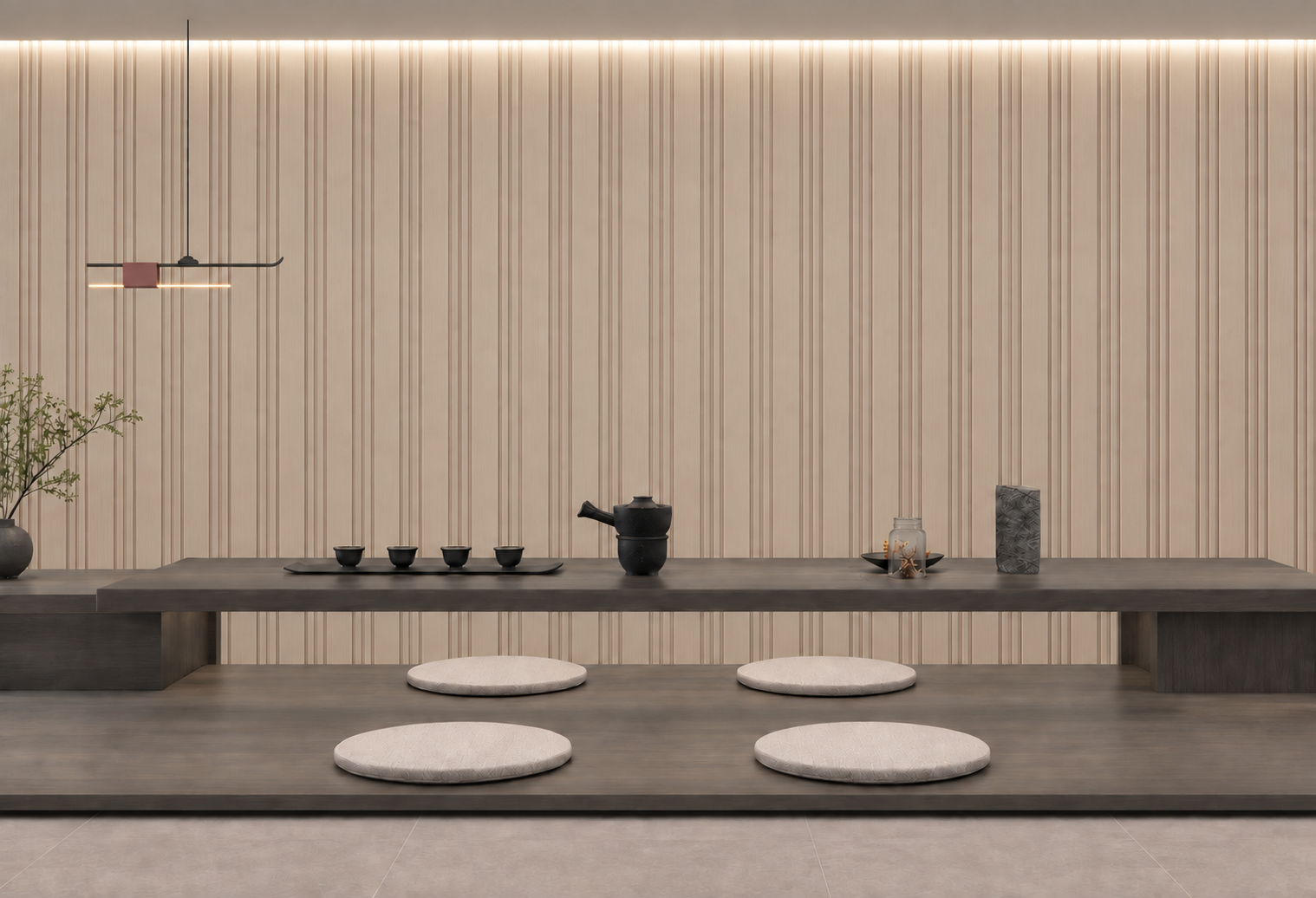 Shaped Fluted Panel — Application inspiration
