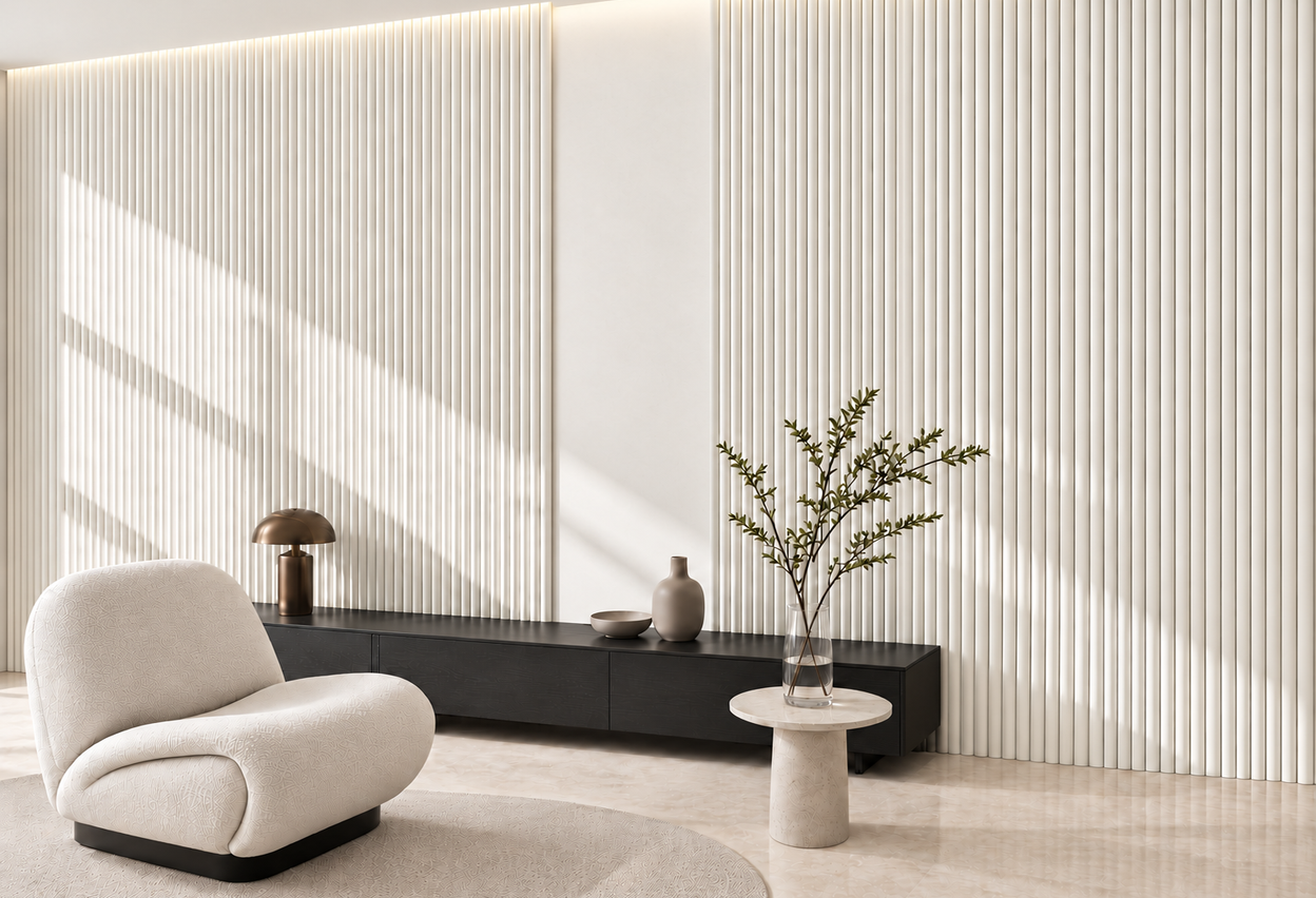 Half-Round Fluted Panel — Application inspiration
