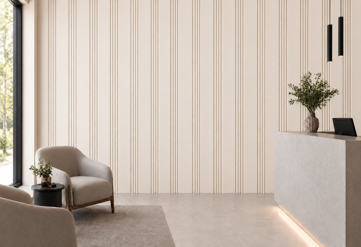 Asymmetric Fluted Panel — Application inspiration