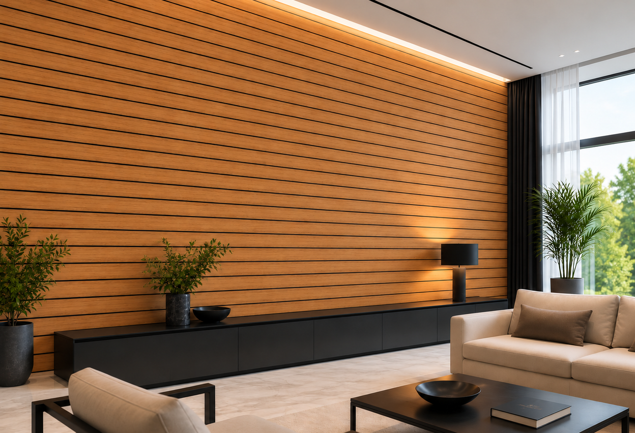 Wood-Effect Wall Sticker — Application inspiration